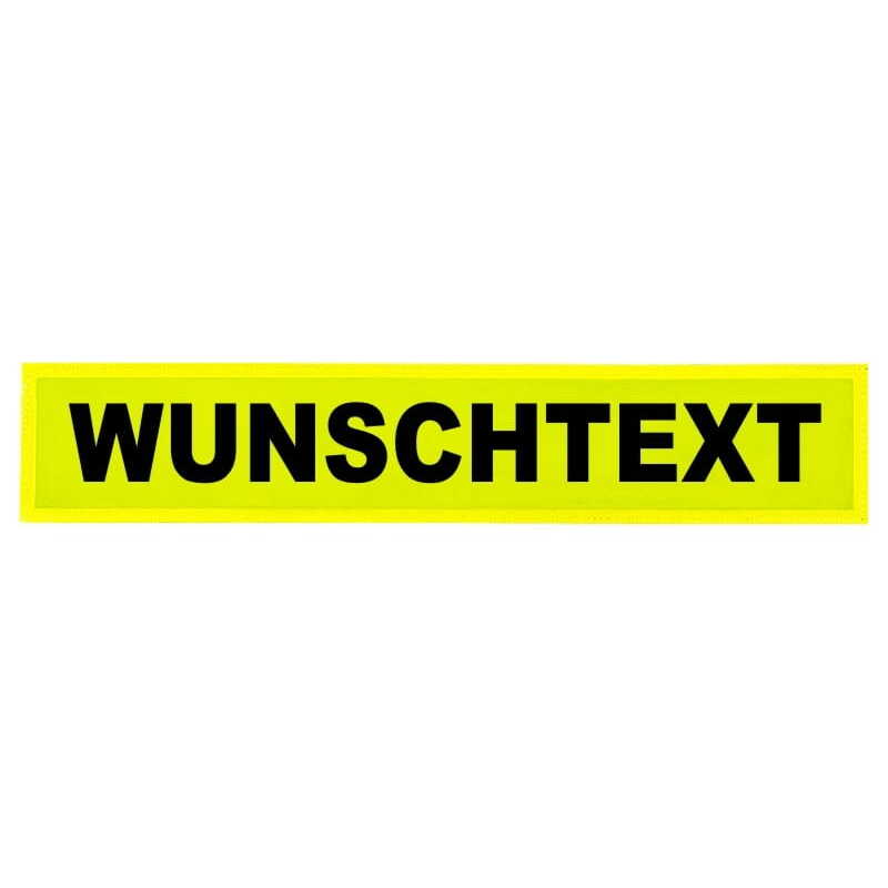 Rückenschild 42 x 8 cm | mit WUNSCHTEXT