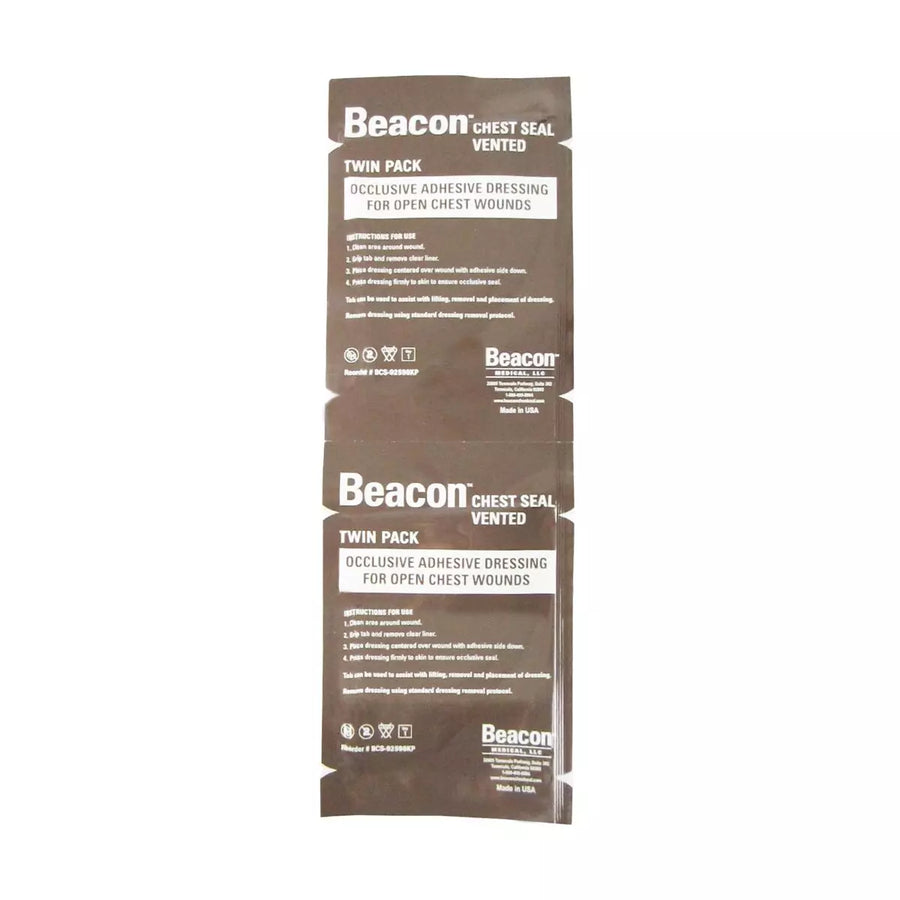 Beacon™ Chestseal | Thorax Pflaster mit Ventilen Doppelpack
