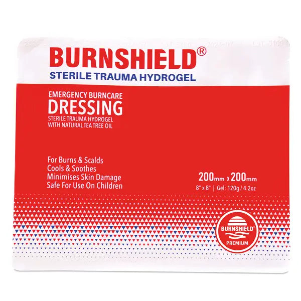 BURNSHIELD sterile Brandwunden Kompresse 20x20 cm