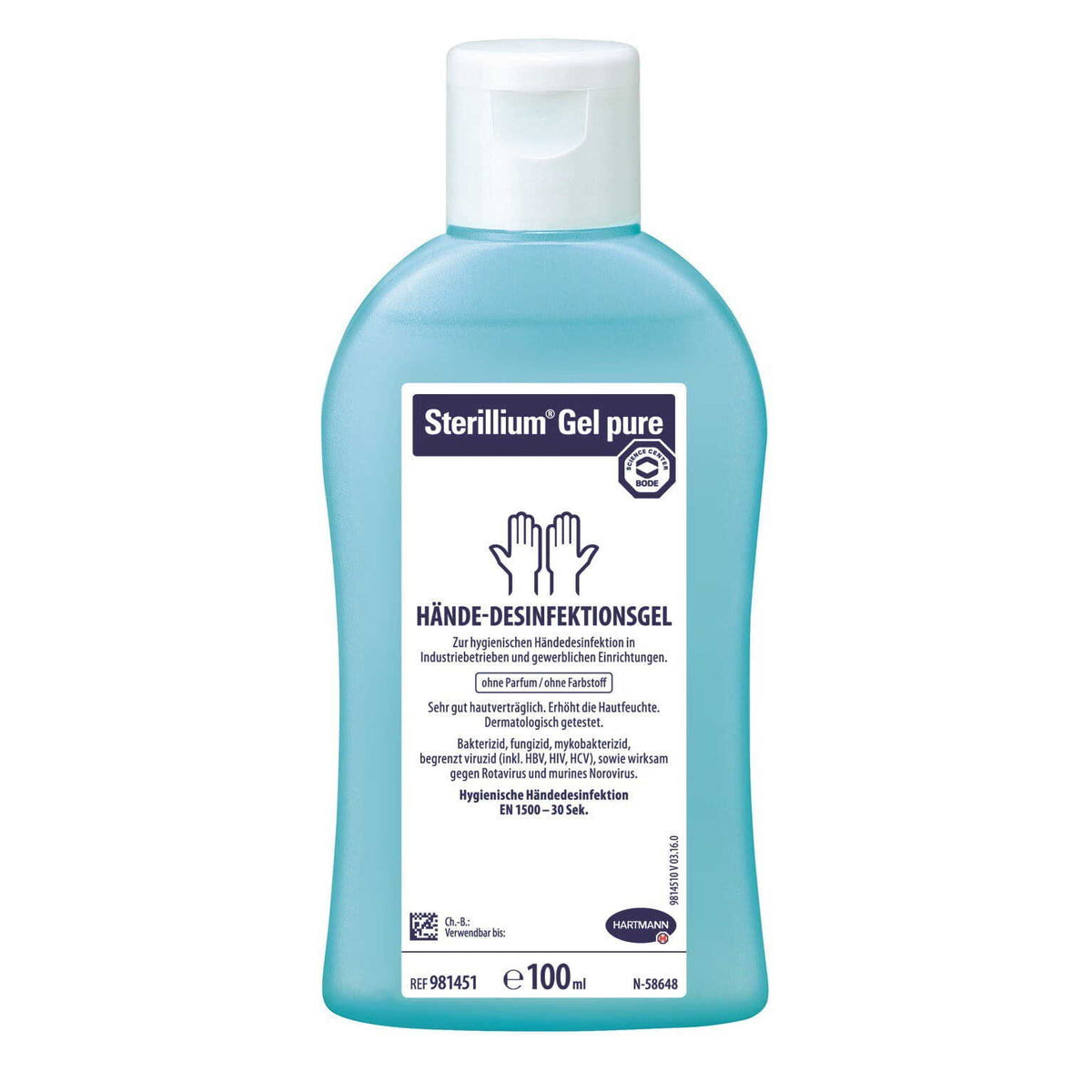 Sterillium® Gel pure | 100ml | Händedesinfektions-Gel