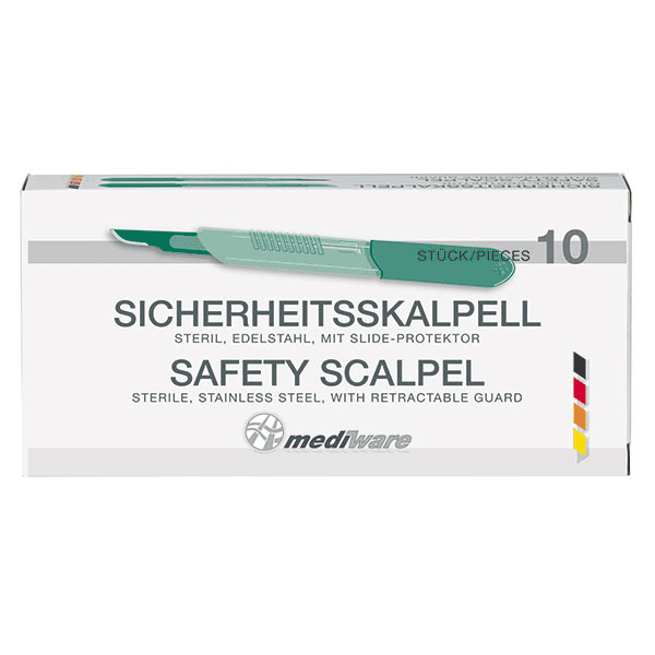 Mediware Sicherheitsskalpelle | Fig. 10 | 10 Stk./Pkg