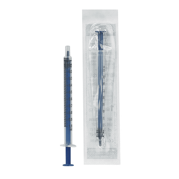 Mediware Tuberkulinspritzen 1 ml ohne Totraum | VE mit 100 Stk