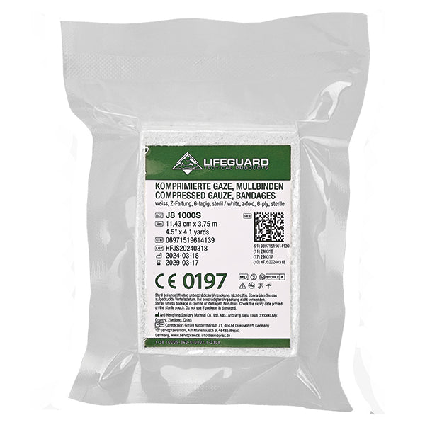 Komprimierte Gaze | Z-Foulded Gauze | steril