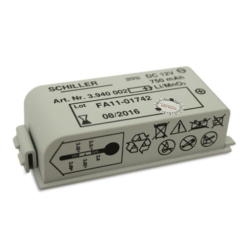 LiMnO2-Batterie | Schiller FRED easyport