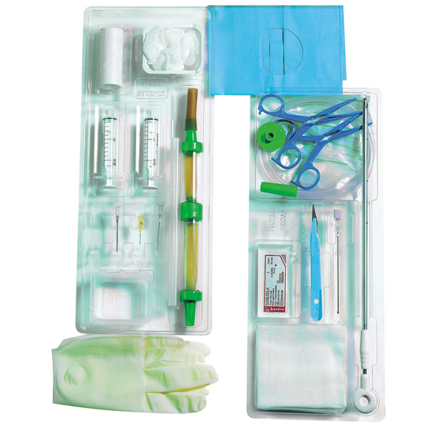 Thorax Drainage-Komplettset