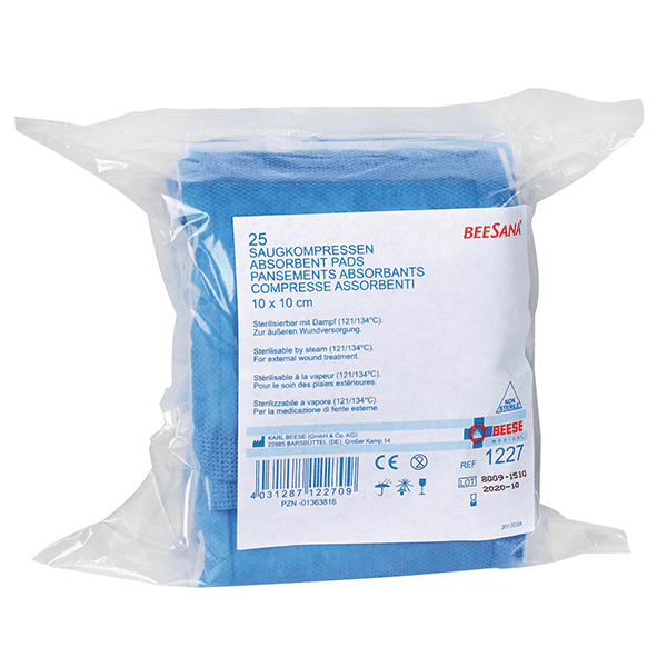 BEESANA® Saugkompressen | 15 x 25 cm | unsteril