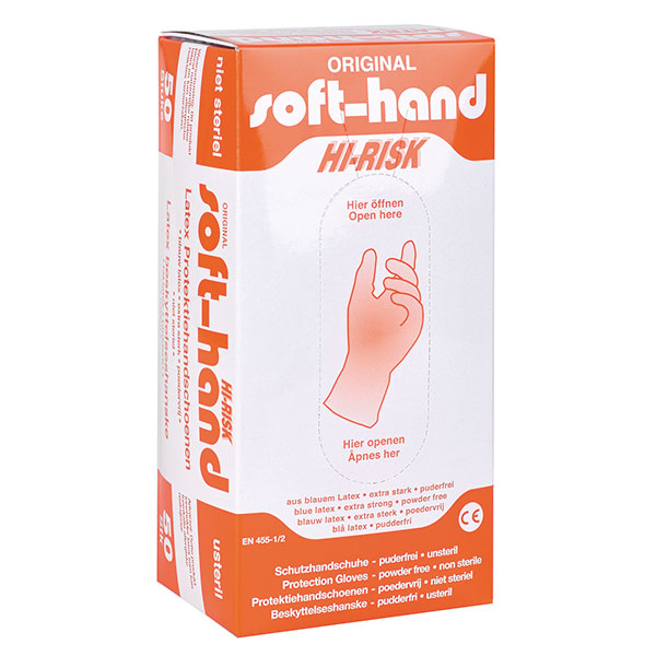Softhand HIGH RISK Untersuchungshandschuhe | 50 Stk / VE
