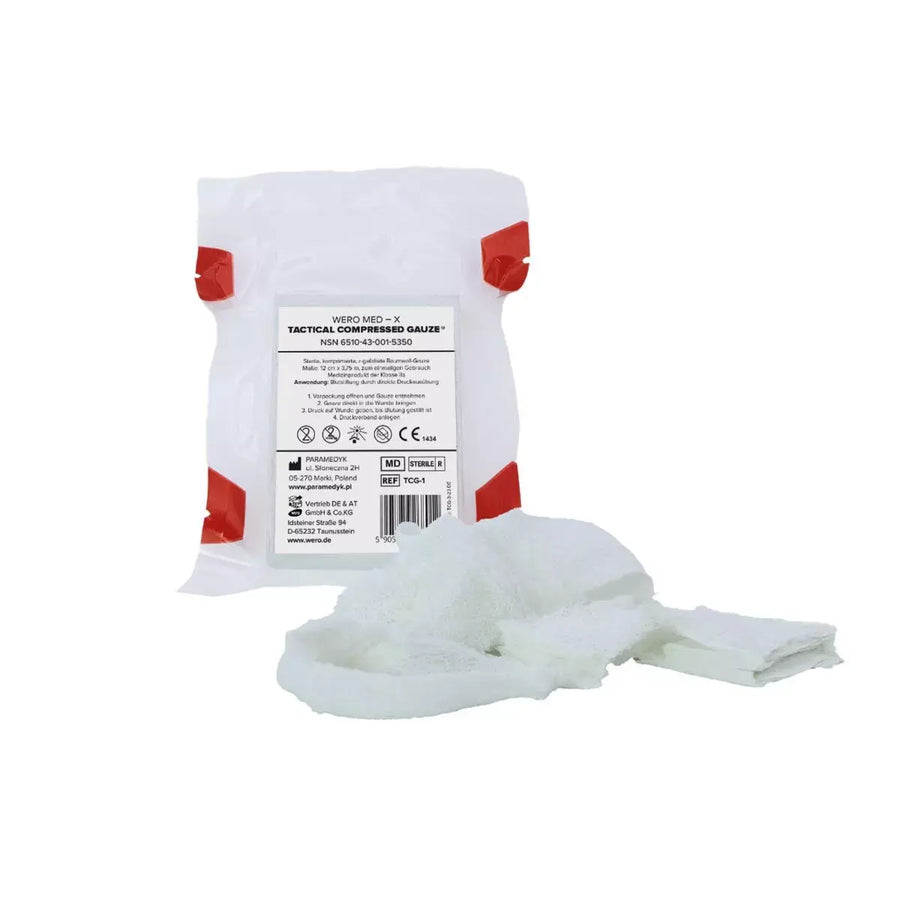 WERO MED-X Tactical Compressed Gauze