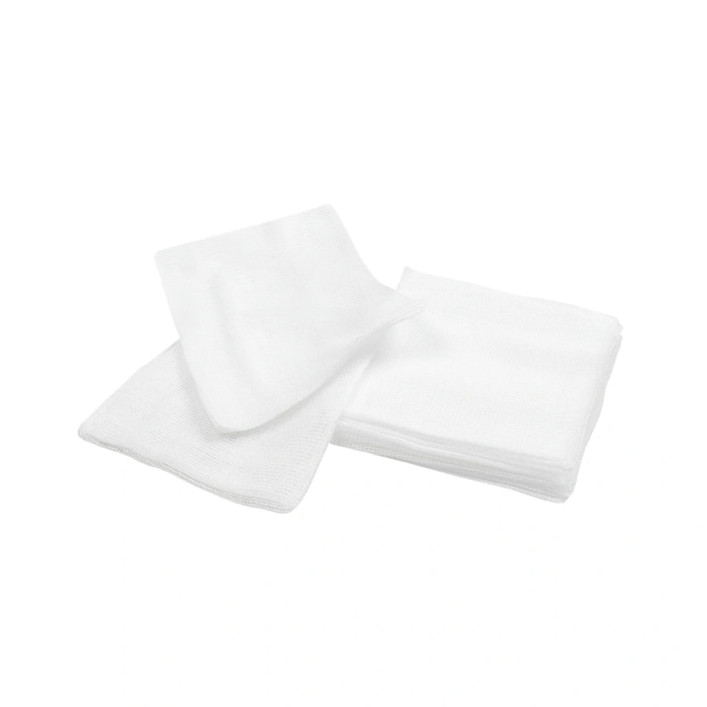 BeeSana Vlieskompressen steril | 4-lagig | 10x20 cm | weiss