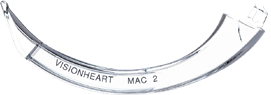 VisionHeart Videolaryngoskop Einwegspatel MAC 2